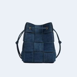 보테가 베네타 인디고 스몰 카세트 크로스바디백